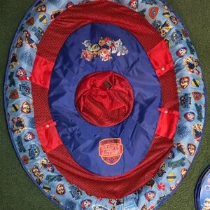 Nickelodeon Paw Patrol Swimways Baby Float with Canopy - Blue and Red